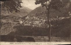 CPA Saorge Vue generale de la Madone del Poggio 