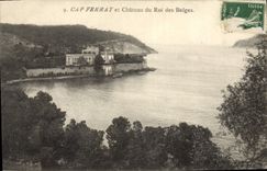 CPA Cap Ferrat et Chateau du Roi des Belges 