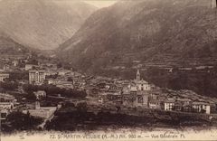 CPA St Martin Vesubie Vue generale 