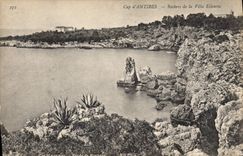 CPA Cap d'Antibes Rochers de la Villa Eilenroc 