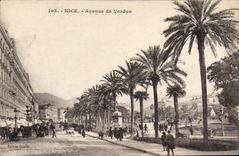 CPA Nice Avenue de Verdun 