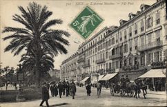 CPA Nice L'Avenue Massena 