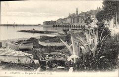 CPA Menton Vue price de Garavan 