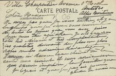 CPA Antibes Le fort Cerre et vue panoramique sur les Alpes