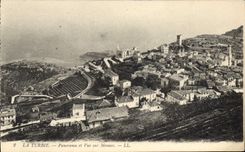 CPA La Turbie Panorama et Vue sur Monaco 