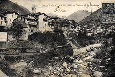 CPA Saint Martin Vesubie Vallon de la Madone 