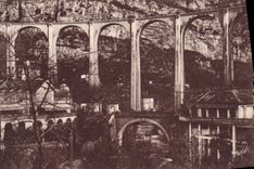 CPA Gorges du Loup L'Entree des gorges Le pont du Loup 