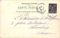 CPA Menton etude artistique 