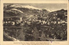 CPA Haute Valle du Var Beuil et le Mont Monuier 