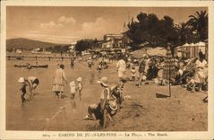 CPA Casino de Juan les Pins La Plage 