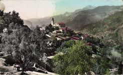 CPA A Bollene Vesubie Vue generale 