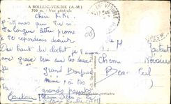 CPA A Bollene Vesubie Vue generale 