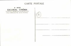 CPA La Plus belle salle de la Cote d'Azur Nice l'escurial Av George Clemenceau 