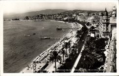 CPA Cannes Vue generale de la Croisette et du Mont Chevalier 