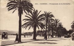 CPA Cannes Promenade de la Croisette 