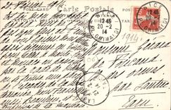 CPA Nice vue generale prise du chateau 