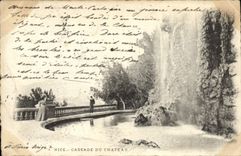 CPA Nice Cascade du chateau 