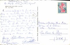 CPA Beaulieu sur mer A M le Port