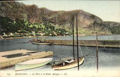 CPA Beaulieu Le Port et la Petite Afrique 
