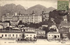 CPA Menton Le Winter Palace Hotel 
