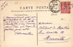 CPA Nice Marché aux Fleurs Fleuriste Nicoise 