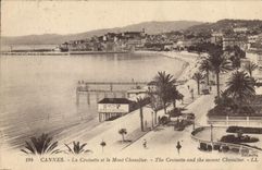 CPA Cannes La Croisette et le Mont Chevalier 