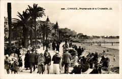 CPA Cannes Promenade de la Croisette 