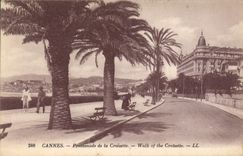 CPA Cannes Promenade de la Croisette 