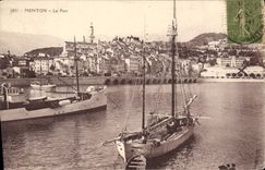 CPA Menton Le Port 