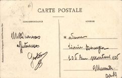 CPA Menton Vue prise de Garavan 