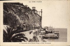 CPA La Cote d'Azur Ristorante delle Rocche Rosse a Hotel Miramare 