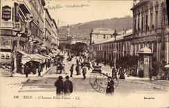 CPA Nice l'Avenue Felix Faure 