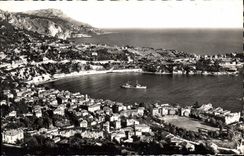 CPA Villefranche sur mer vue generale le terrain de sports la rade 