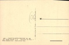 CPA Saint Martin Vesubie Suisse Nicoise Porte Sainte Anne 