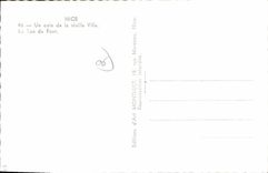 CPA Nice Un coin de la Vieille Ville 