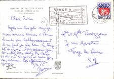 CPSM Reflets de la Cote d'Azur Vence Vue d'ensemble