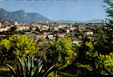 CPSM Reflets de la Cote d'Azur Vence Vue d'ensemble 