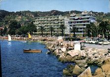 CPSM La Cote d'Azur Golfe Juan un coin de Port 