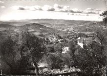 CPSM Magagnosc A M vue panoramique vers Grasse et le Golfe de la Napoule 