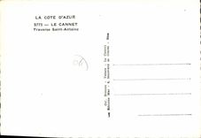 CPSM La Cannet La Cote d'Azur Traverse Saint Antoine
