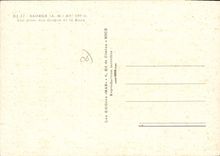 CPSM Saorge (A M) Alt 600 m Vue prise des Gorges de la Roya