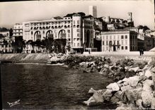 CPSM Cannes La Cote d'Azur L'Hotel et la Mediterrannee