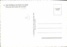 CPSM Pont du Loup Vue generale Vue prise des Lacets de Gourdon