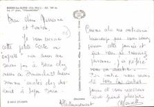 CPSM Berre les Alpes (Alp Mar) Alt 700 m AU 1er plan l'Ensoleillee