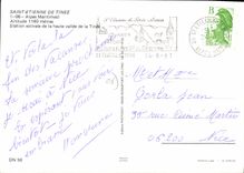 CPSM St Etienne de Tinee (Alpes Maritimes) ALTITUDE 1140 metres Station estivale de la haute vallee