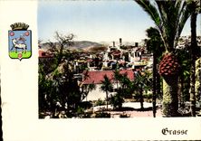 CPSM Grasse (A M) Echappee sur la ville