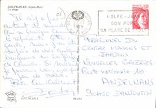 CPSM Golfe Juan (Alpes Mar) La Plage