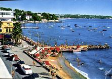 CPSM Juan les Pins La Cote d'Azur Panorama sur la Plage