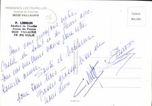 CPSM Avenue du Fournas Residence les Tourelles