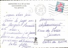 CPSM Castagniers (A M) Manastere de la Paix Vue generale